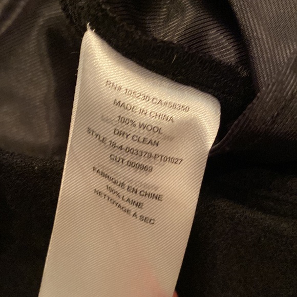 Equipment Tapered Wool Trousers in Black EUC - Picture 6 of 6